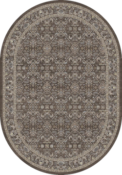 Dynamic Rugs ANCIENT GARDEN 57276-3235 Dark Brown Rug