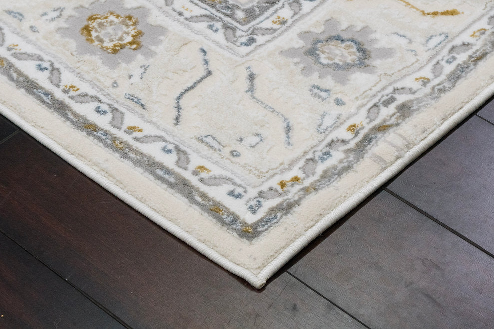 Dynamic Rugs Azure 12584-195 Ivory/Grey/Blue Rug