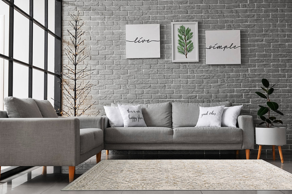 Dynamic Rugs Azure 12582-189 Ivory/Beige/Grey Rug