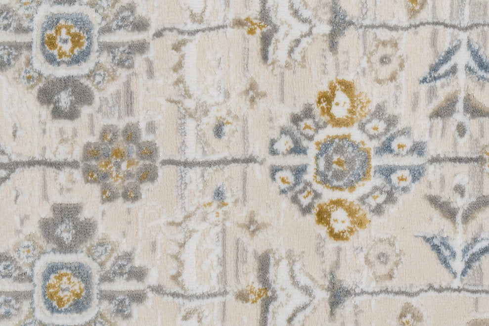 Dynamic Rugs Azure 12584-195 Ivory/Grey/Blue Rug