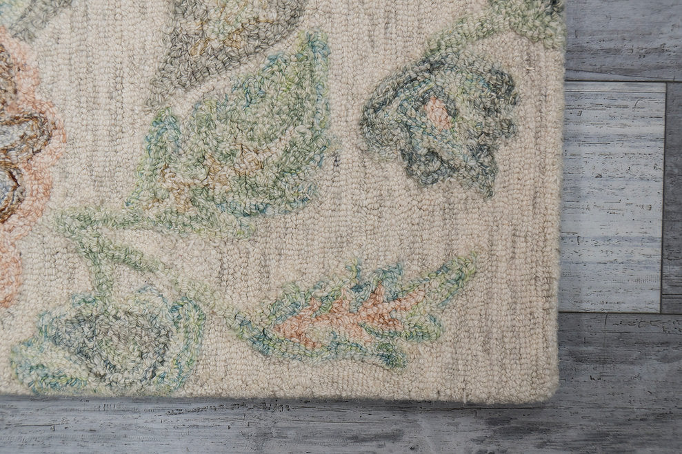 Dynamic Rugs Daisy 9095-846 Beige/Sage/Rust Rug