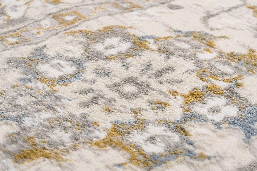 Dynamic Rugs Azure 12586-195 Ivory/Grey/Blue Rug