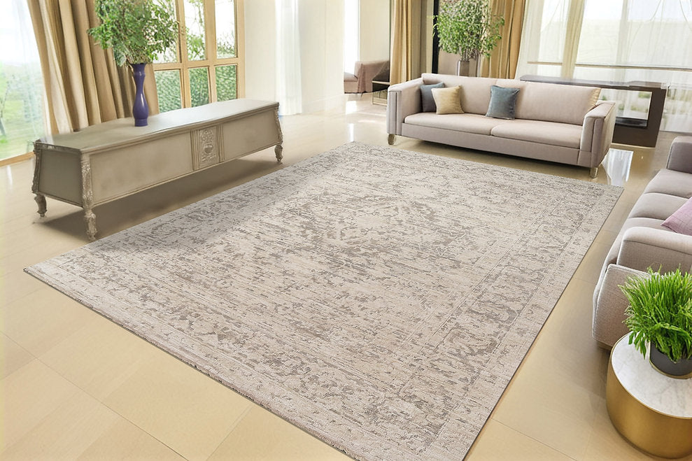 Dynamic Rugs Aimon 16657-919 Light Grey/Grey Rug