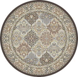 Dynamic Rugs ANCIENT GARDEN 57008-3235 Brown Rug