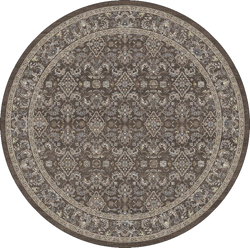Dynamic Rugs ANCIENT GARDEN 57276-3235 Dark Brown Rug
