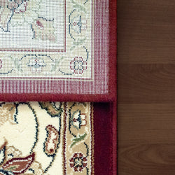 Dynamic Rugs Ancient Garden 57365-1464 Red/Ivory Rug