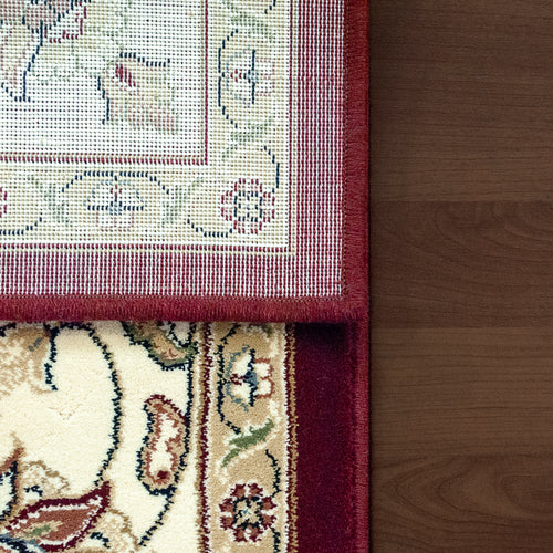 Dynamic Rugs Ancient Garden 57365-1464 Red/Ivory Rug