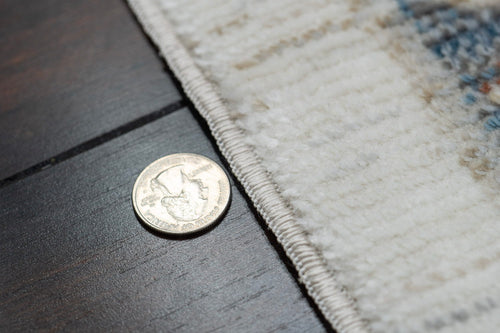 Dynamic Rugs Authentic 18782-150 Ivory/Navy Rug