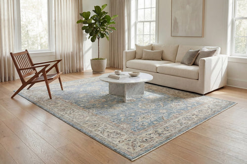 Dynamic Rugs Autumn 10920-580 Blue/Beige Rug