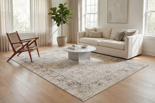 Dynamic Rugs Autumn 10922-885 Beige/Brown/Blue Rug