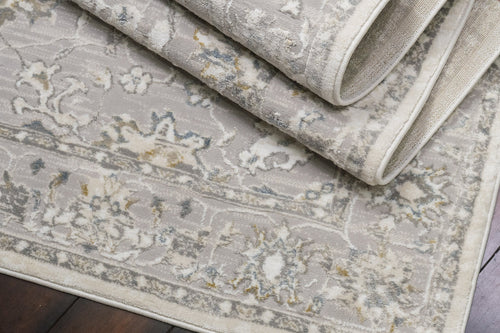 Dynamic Rugs Azure 12580-195 Cream/Grey/Blue Rug
