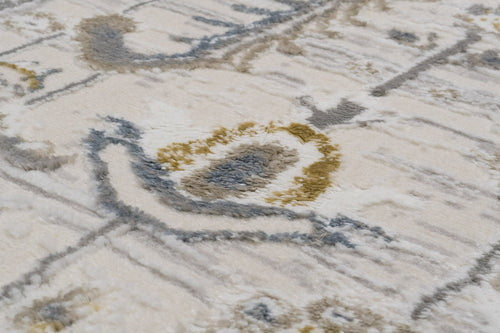 Dynamic Rugs Azure 12584-195 Ivory/Grey/Blue Rug