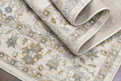 Dynamic Rugs Azure 12586-195 Ivory/Grey/Blue Rug