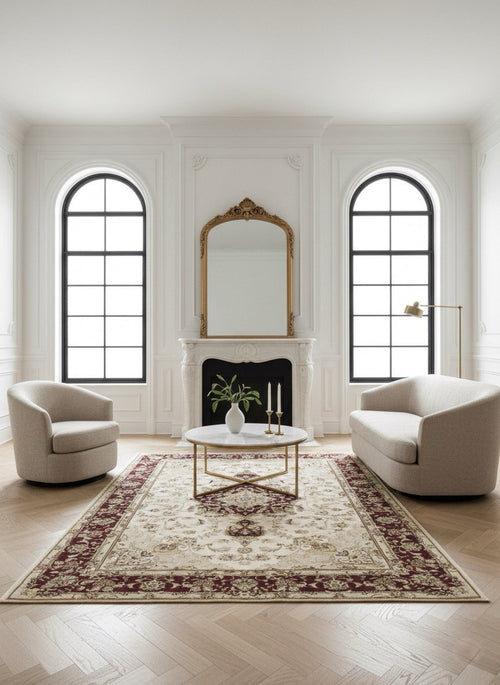American cover design / Persian weavers Elegance 204 Ivory Rug