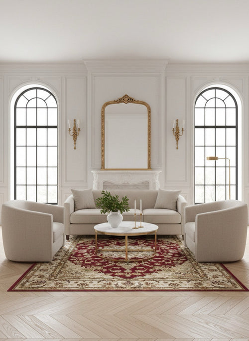 American cover design / Persian weavers Elegance 204 Red Rug