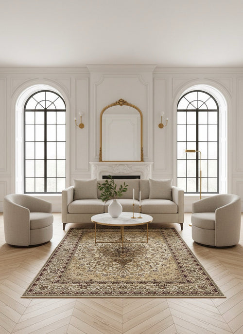 American cover design / Persian weavers Elegance 205 Ivory Rug