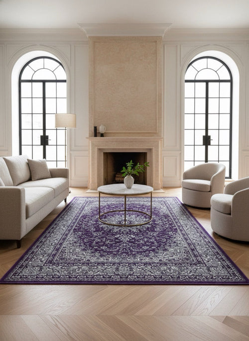 American cover design / Persian weavers Elegance 205 Raspberry Rug