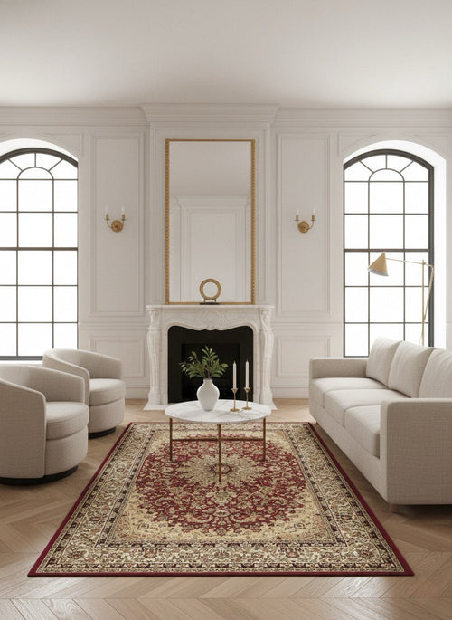 American cover design / Persian weavers Elegance 205 Red Rug