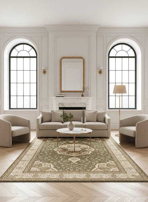 American cover design / Persian weavers Elegance 206 Sage Green Rug