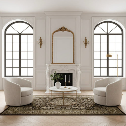 American cover design / Persian weavers Elegance 207 Chocolate Rug