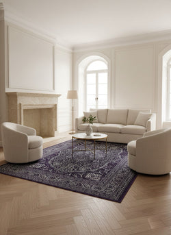 American cover design / Persian weavers Elegance 207 Raspberry Rug