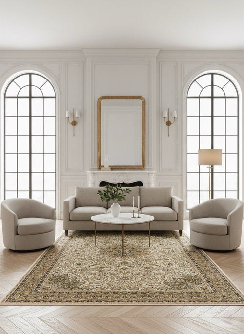 American cover design / Persian weavers Elegance 208 Ivory Rug