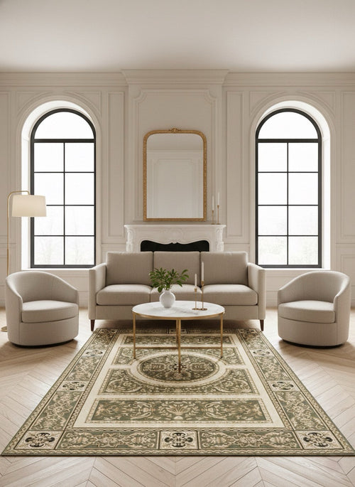 American cover design / Persian weavers Elegance 215 Sage Green Rug