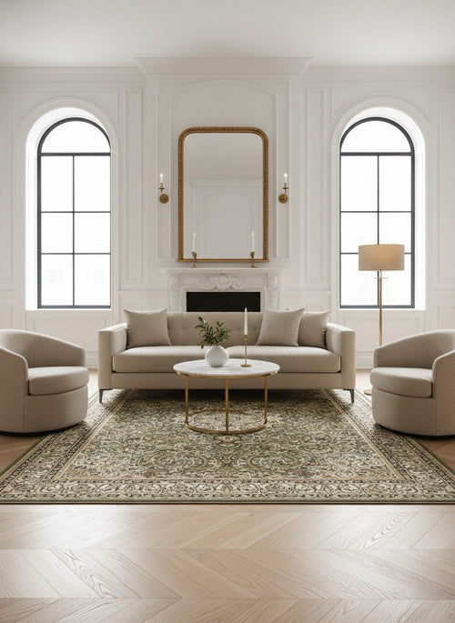 American cover design / Persian weavers Elegance 208 Sage Green Rug