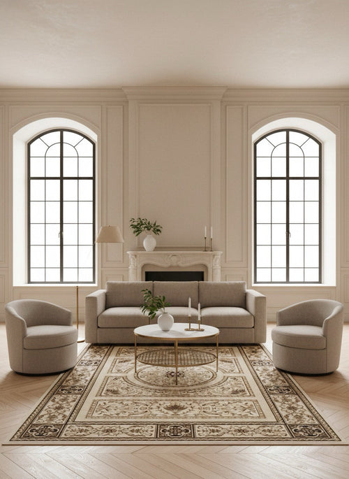 American cover design / Persian weavers Elegance 215 Ivory Rug
