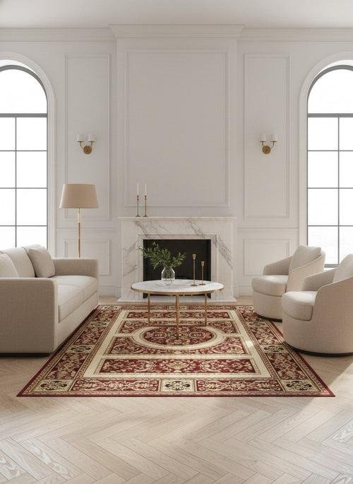 American cover design / Persian weavers Elegance 215 Red Rug
