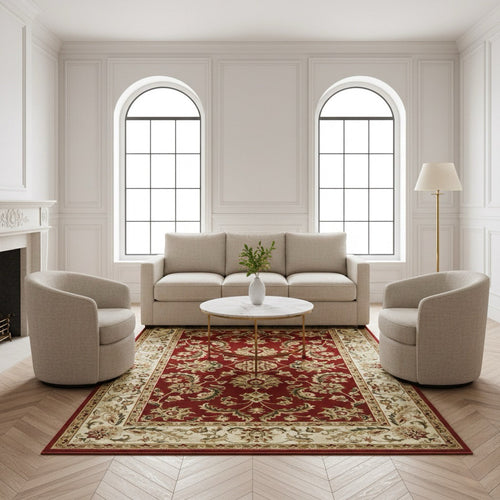 American cover design / Persian weavers Elegance 220 Red Rug