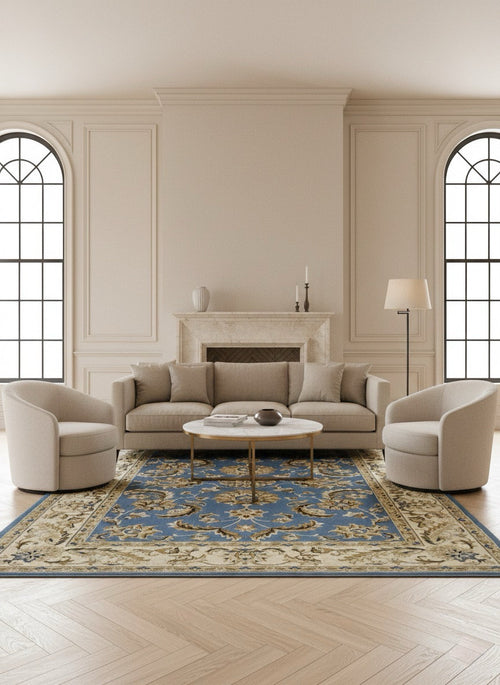 American cover design / Persian weavers Elegance 220 Sky Blue Rug