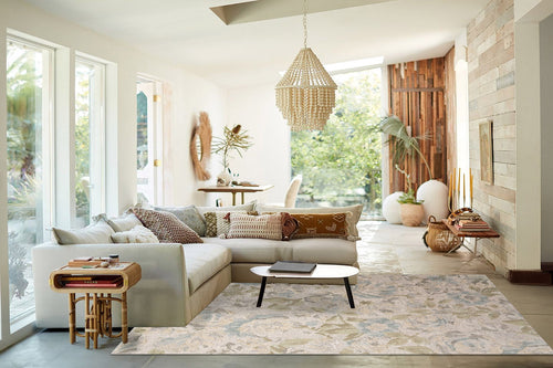 Dynamic Rugs Daisy 9092-499 Sage/Multi Rug