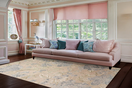 Dynamic Rugs Daisy 9096-845 Beige/Sage/Blue Rug