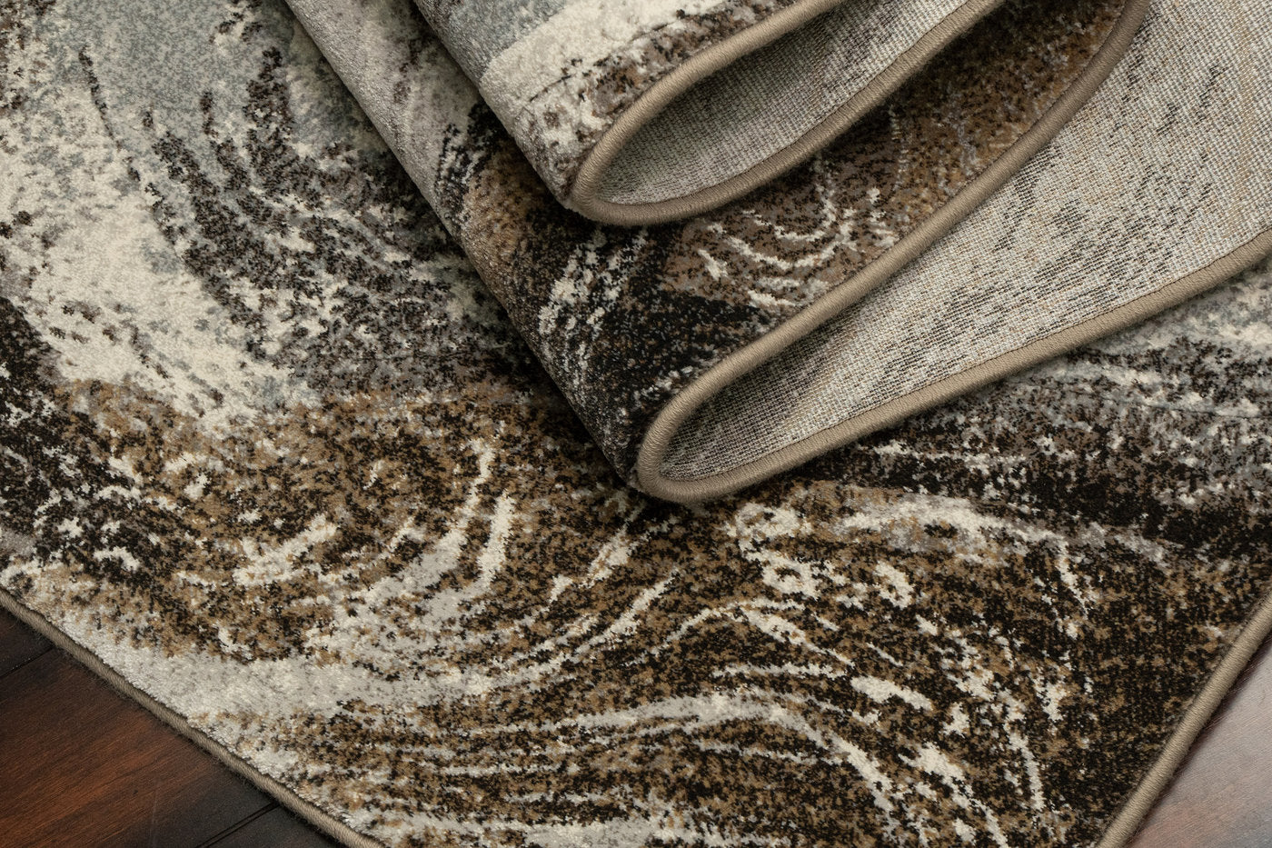 Dynamic Rugs Eclipse 63436-9283 Cream/Mocha Rug