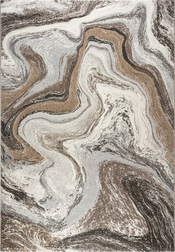 Dynamic Rugs Eclipse 63436-9283 Cream/Mocha Rug