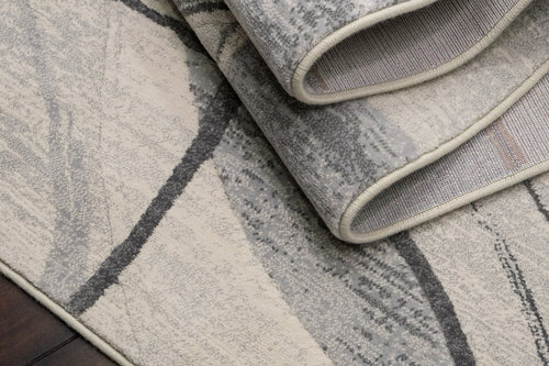 Dynamic Rugs Eclipse 63972-6696 Cream/Grey/Dark Grey Rug