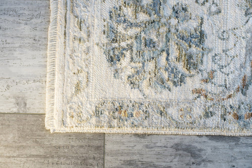 Dynamic Rugs Flare 14742-850 Beige/Blue Rug