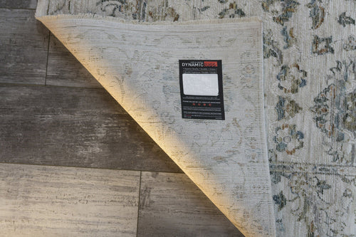 Dynamic Rugs Flare 14742-850 Beige/Blue Rug