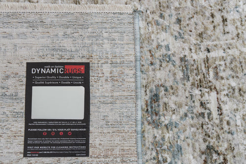 Dynamic Rugs Flare 14743-815 Beige/Ivory/Blue Rug