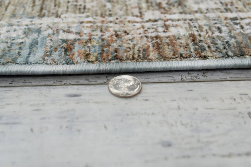 Dynamic Rugs Flare 14743-815 Beige/Ivory/Blue Rug