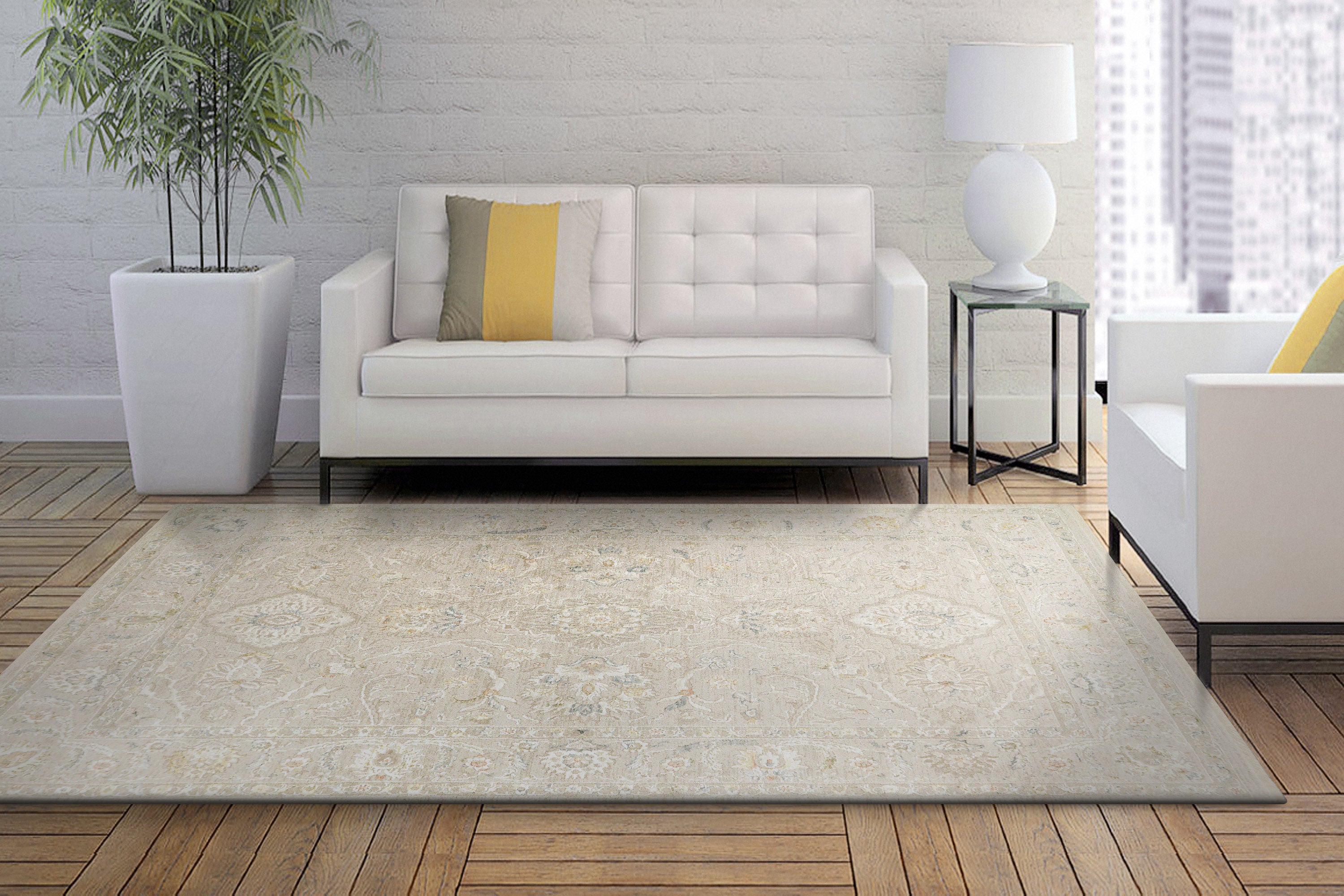 Dynamic Rugs Hudson 1450-800 Beige Rug