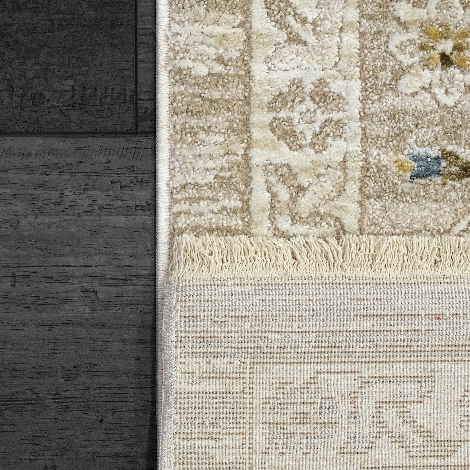 Dynamic Rugs Hudson 1451-880 Beige/Dark Beige Rug