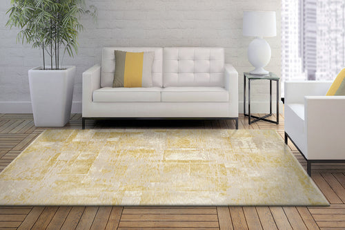 Dynamic Rugs Hudson 1454-700 Gold Rug