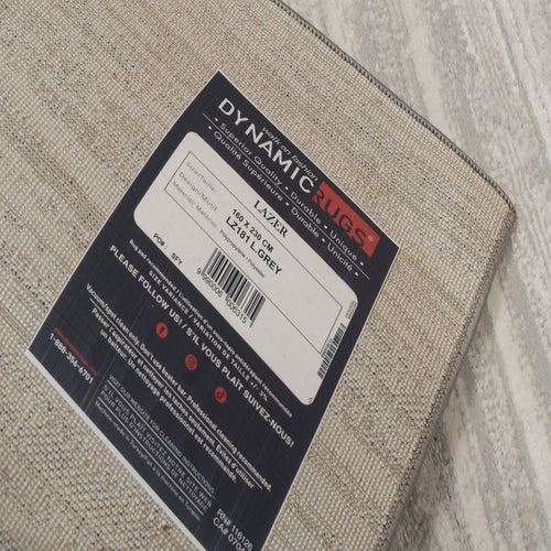 Dynamic Rugs Lazer 12674-190 Light Grey Rug