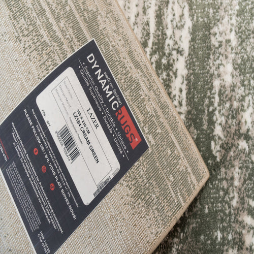 Dynamic Rugs Lazer 12675-140 Cream/Green Rug