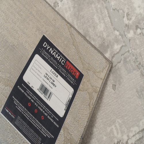 Dynamic Rugs Lazer 12676-190 Light Grey Rug