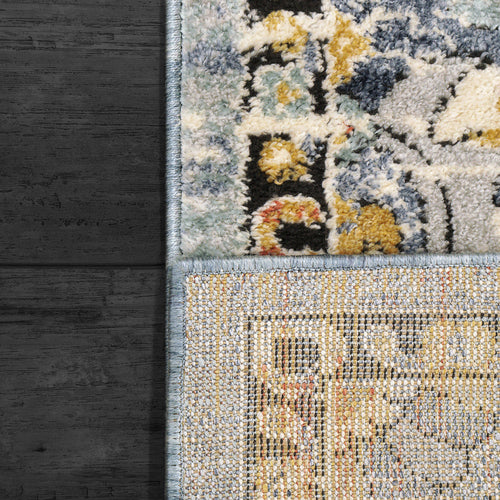 Dynamic Rugs Mabel 4092-559 Aqua/Multi Rug