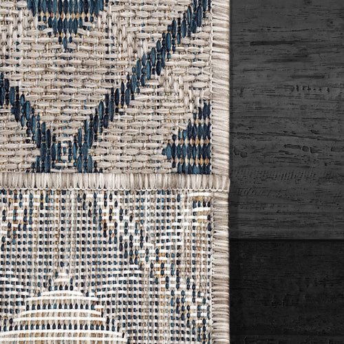 Dynamic Rugs Melissa 4232-950 Grey/Blue Rug