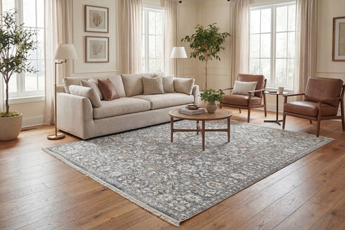 Dynamic Rugs Patara 10566-991 Dark Grey/Silver Rug